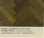 GOLD LEAF EUROPEAN OAK DARK FUMED PRIME SOLID WOOD FLOORING